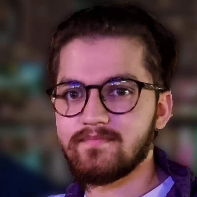 Picture of Nasir Khalid stylized using neural style transfer