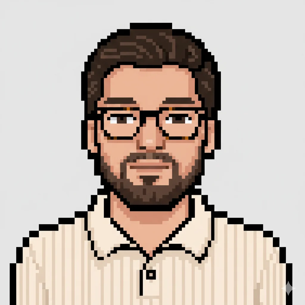 Pixel art of Nasir Khalid